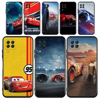 cars lightning mcqueen phone case for huawei nova 2i 3 3i 5t 6 7 7i 8 8i 9 pro mate 10 20 40 lite pro black luxury silicone capa
