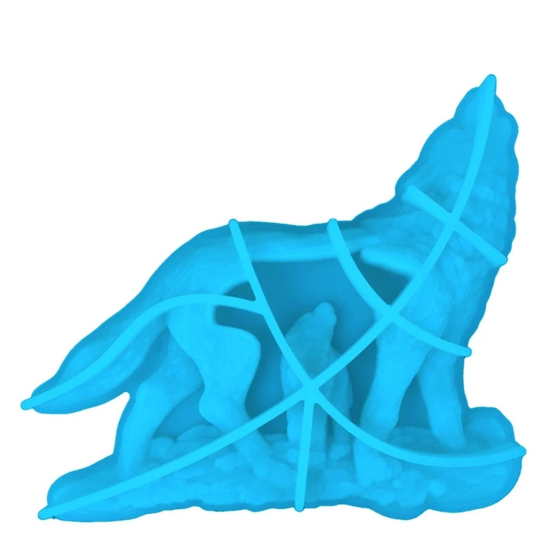 Настенные художественные силиконовые формы для литья эпоксидной смолы Лесной