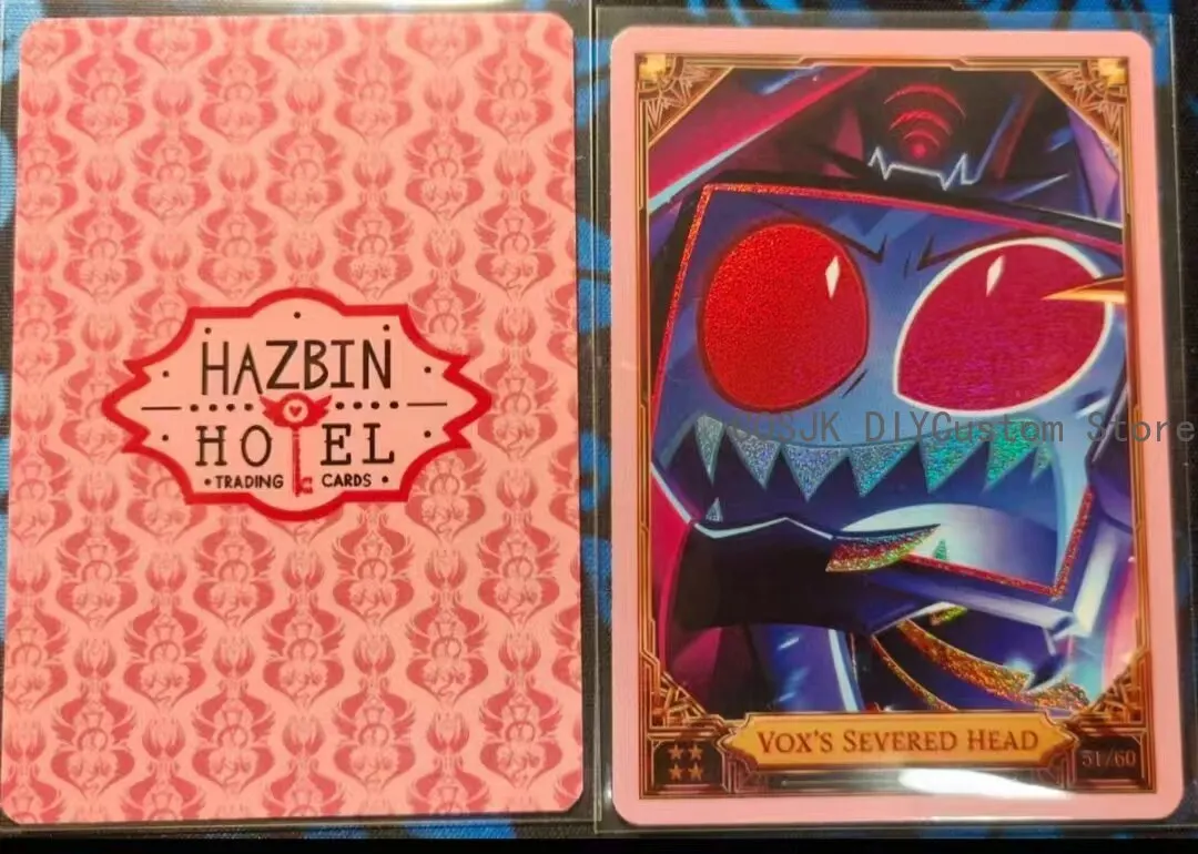 Игра Hazbin Hotel: Аластор, Вокс, Лилит, Вагги. Коллекция карточек для косплея, покерные карты, постеры. Коллекция для фанатов мультфильмов. Подарок на день рождения. (art.: 3920dceb132c0) - 3920dceb132c0