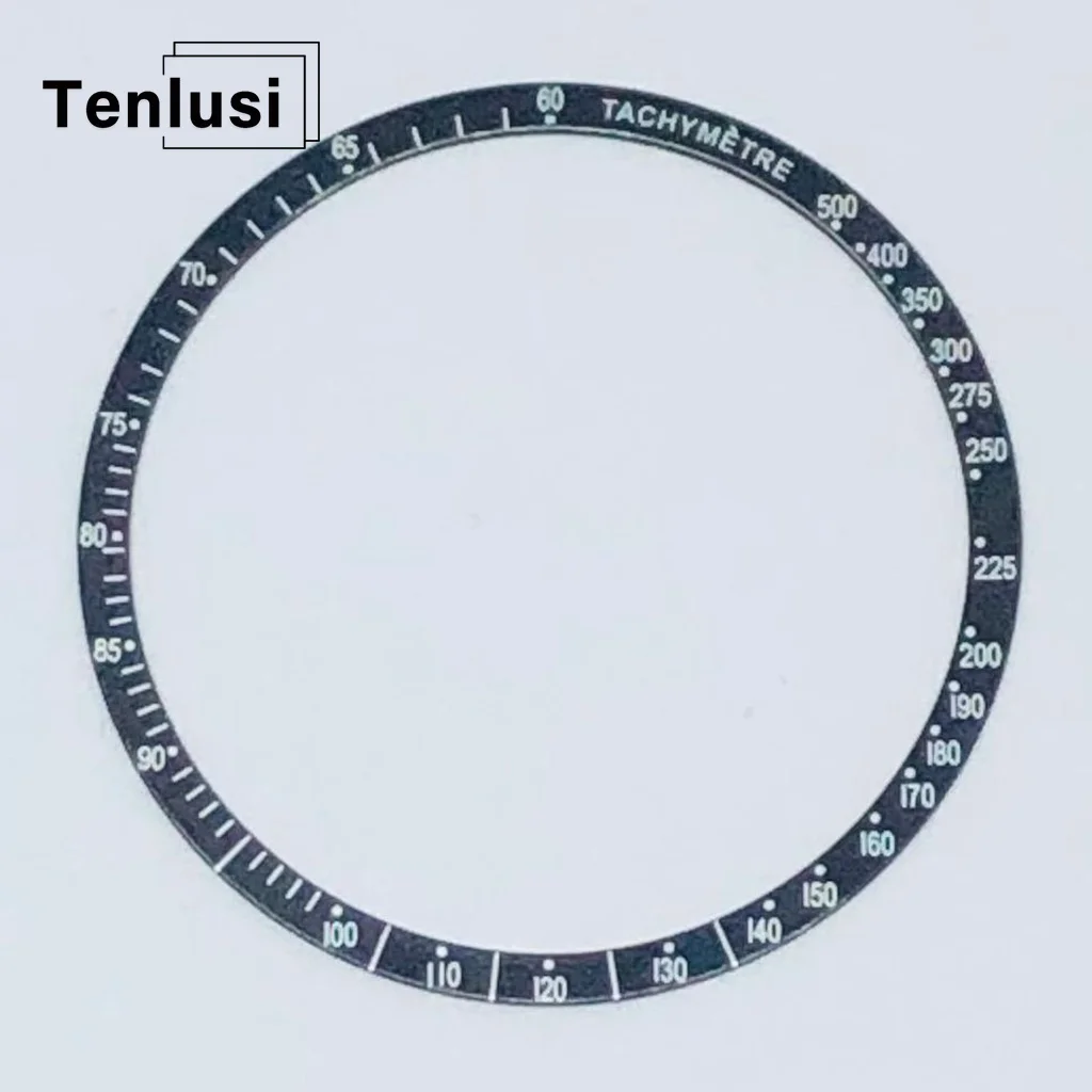 Tenlusi 38.5 мм хронограф. Высококачественная алюминиевая вставка для безеля часов 38.5 мм*34 мм для корпуса часов SPEEDMASTER. Аксессуар для часов. (art.: 3920dd2bbf7c9) - 3920dd2bbf7c9
