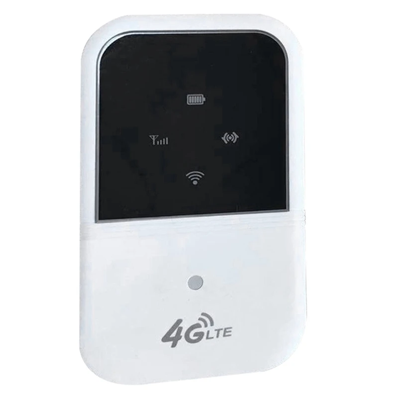 

HOT-Portable 4G LTE Wifi Router Hotspot 150Mbps Unlocked Mobile Modem Supports 10 Users 2400Mah For Car Home Travel