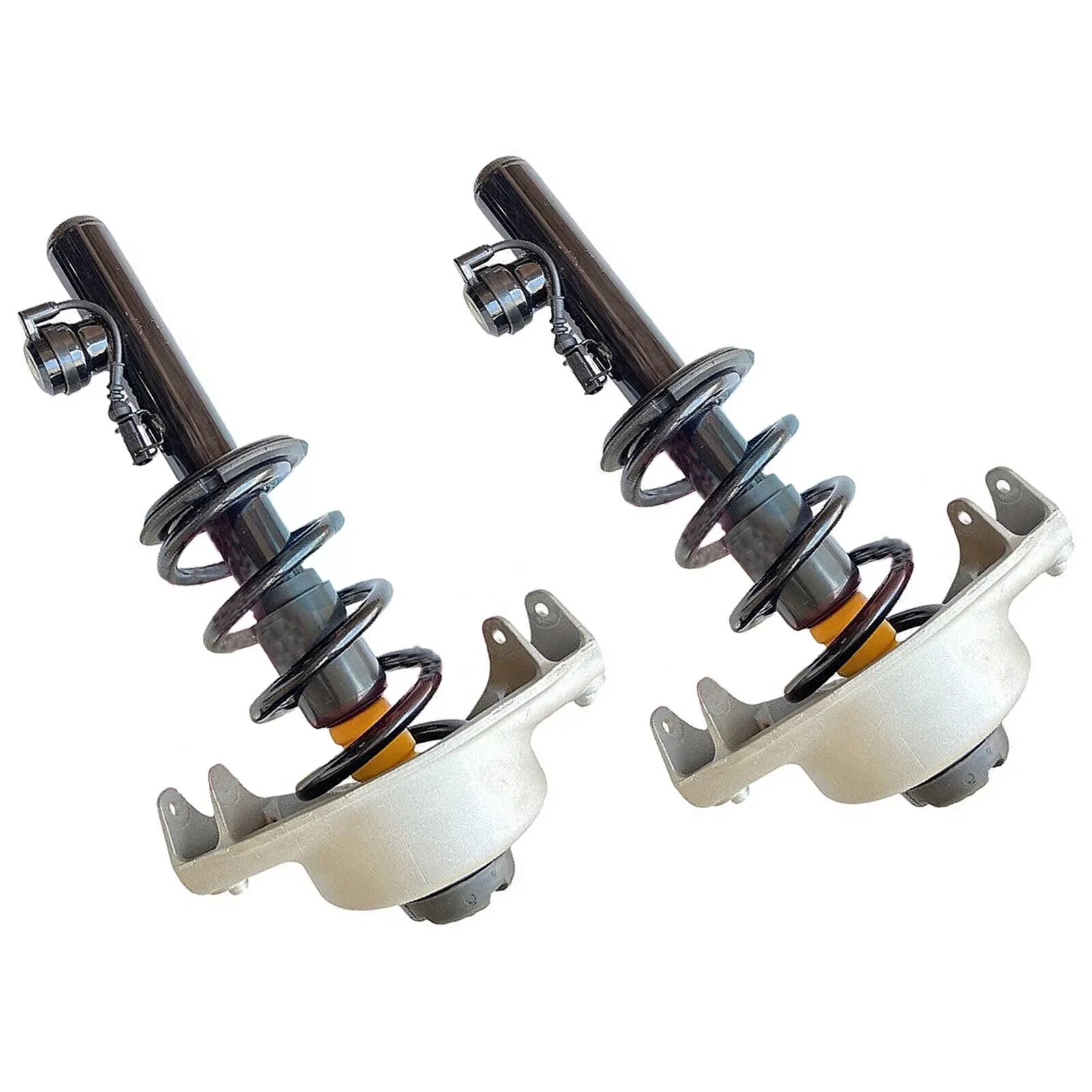 Пара передних противоударных расков в сборе с Электронным Приводом для Audi A4 S4 09-16