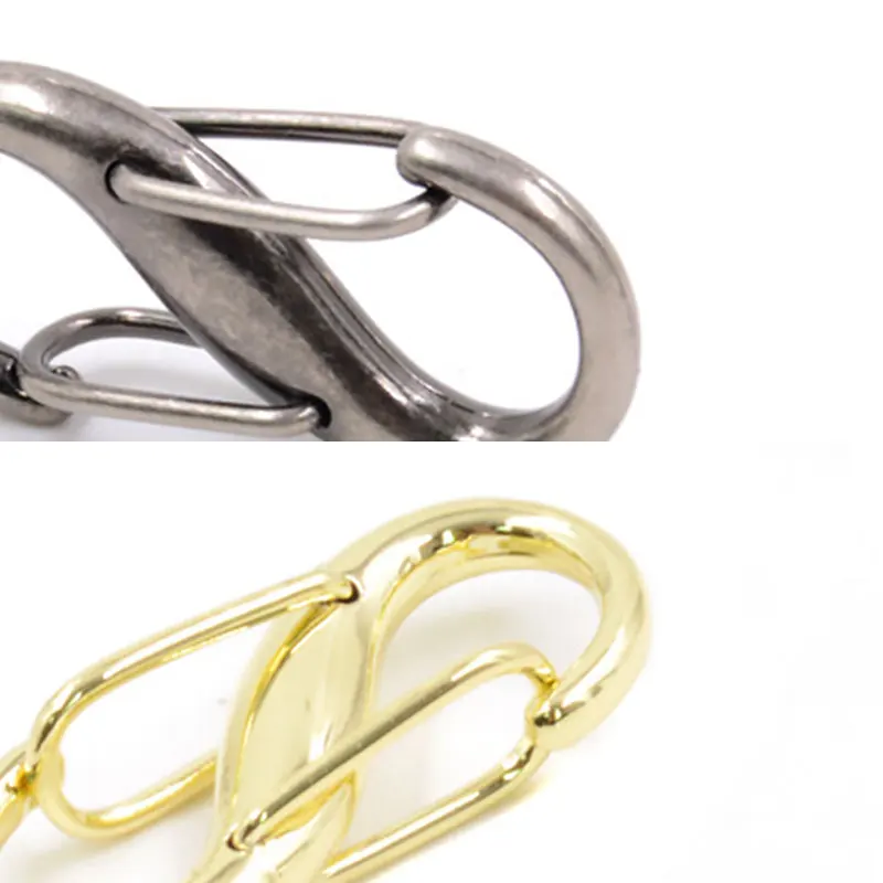 1 Pcs Chain Bag Adjustable Metal Clasp Chain Removable Buckle Bag Accessory Chain Extension Shortening Adjustment Clasp