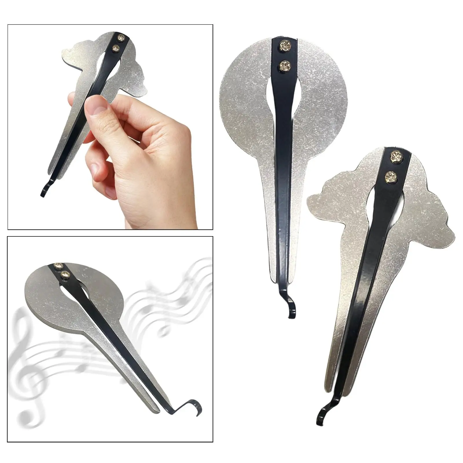 

Russian Jew Harp Handmade Portable Beautiful Loud, Clean and Crisp Sound Folk Musical Mouth Musical Instrument for Adults