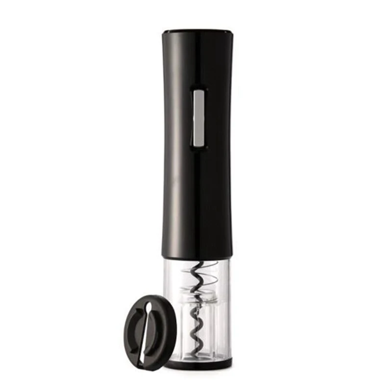 

Electric Wine Opener, Battery Operated Wine Bottle Openers With Foil Cutter, One-Click Button Reusable Wine Corkscrew