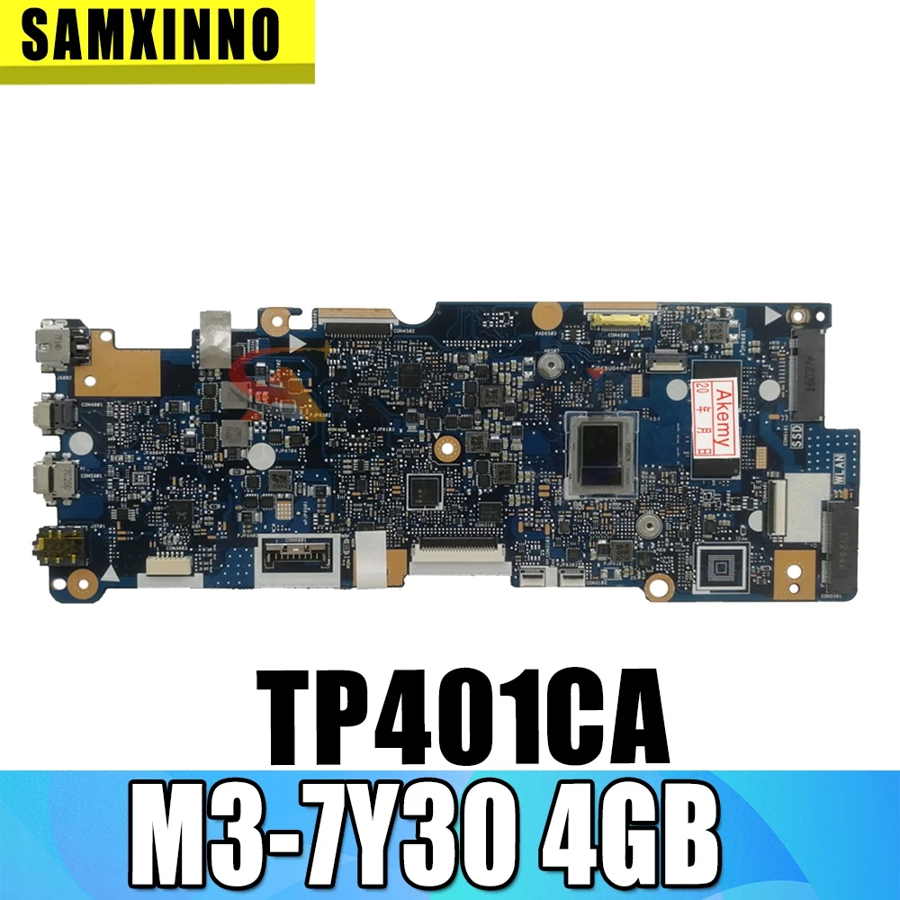 

Материнская плата TP401CA для ноутбука Asus VivoBook Flip 14 TP401CA TP401C TP401CA7Y30, материнская плата M3-7Y30 4 Гб