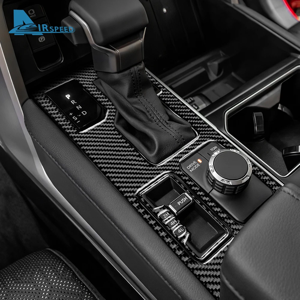 Настоящая мягкая наклейка из углеродного волокна для Toyota Tundra 2022 2023 2024 рамка