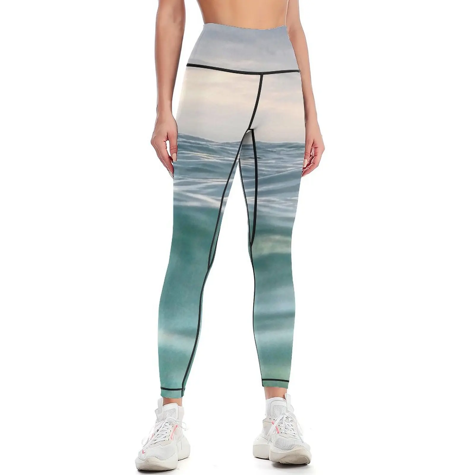 Мягкие и мечтательные натуральные Волшебная морская картина воды в природе.