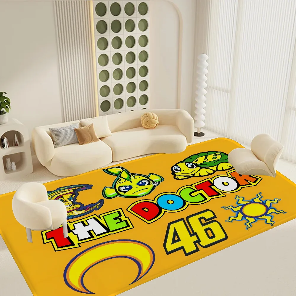 Противоскользящий Напольный Коврик Valentino R-rossis 46 Ковер Из Полиэстера В