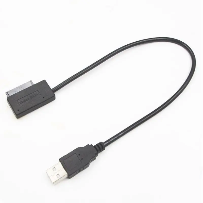 

Кабель-переходник USB3.0 на Mini Sata II 7 + 6 13Pin для ноутбука, CD/DVD ROM, привода Slim Line