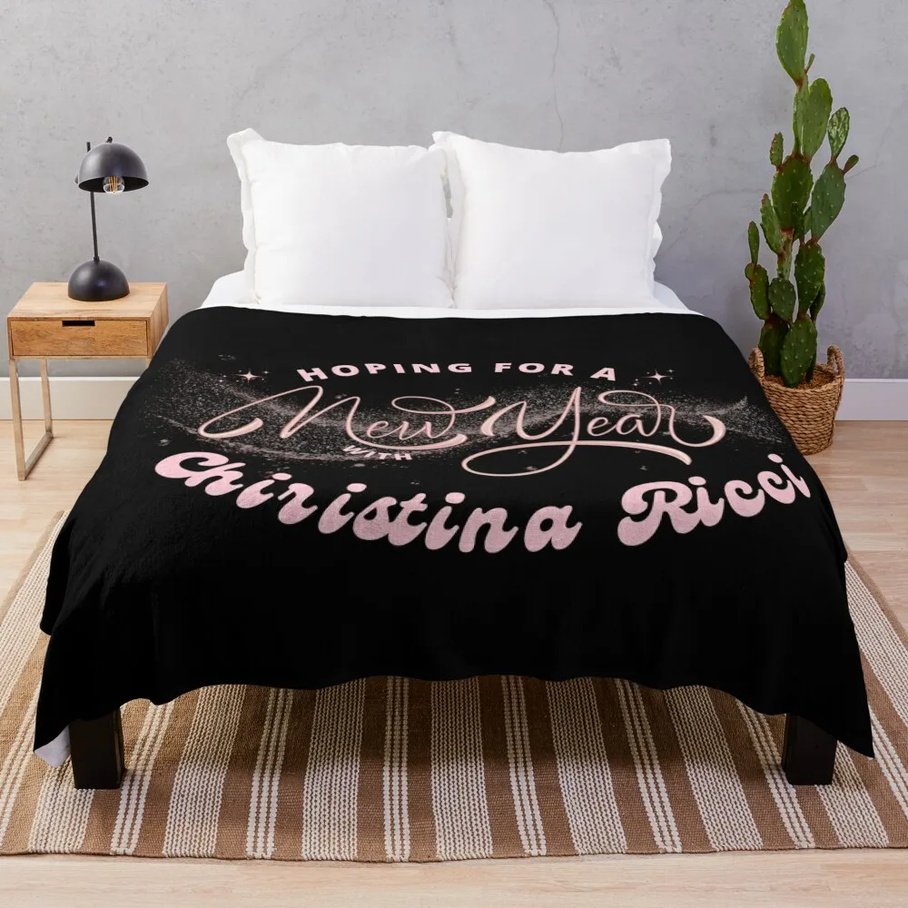 Одеяло Hoping на Новый год с Кристиной Рикчи роскошные утолщенные фланелевые одеяла