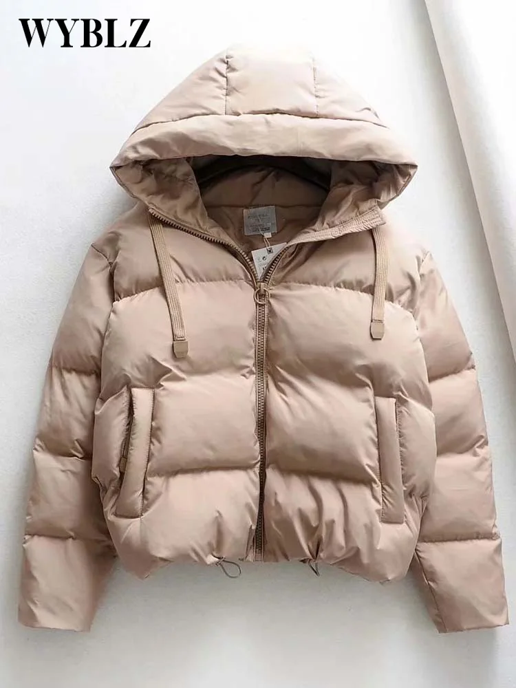 Winter Jacket Women Parkas Hooded Cotton Padded Coat Woman Warm Down Jacket Large Size Coat Thicken Women Casual Puffer Jackets