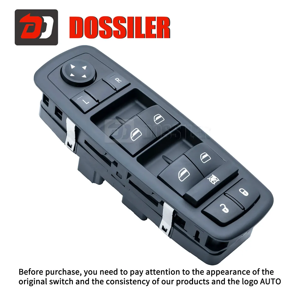 Фото 4602535AG Dossiler 3-контактный главный переключатель стеклоподъемника для Dodge Grand Caravan, для Chrysler Town & Country 4602535Ad 4602535AC №5