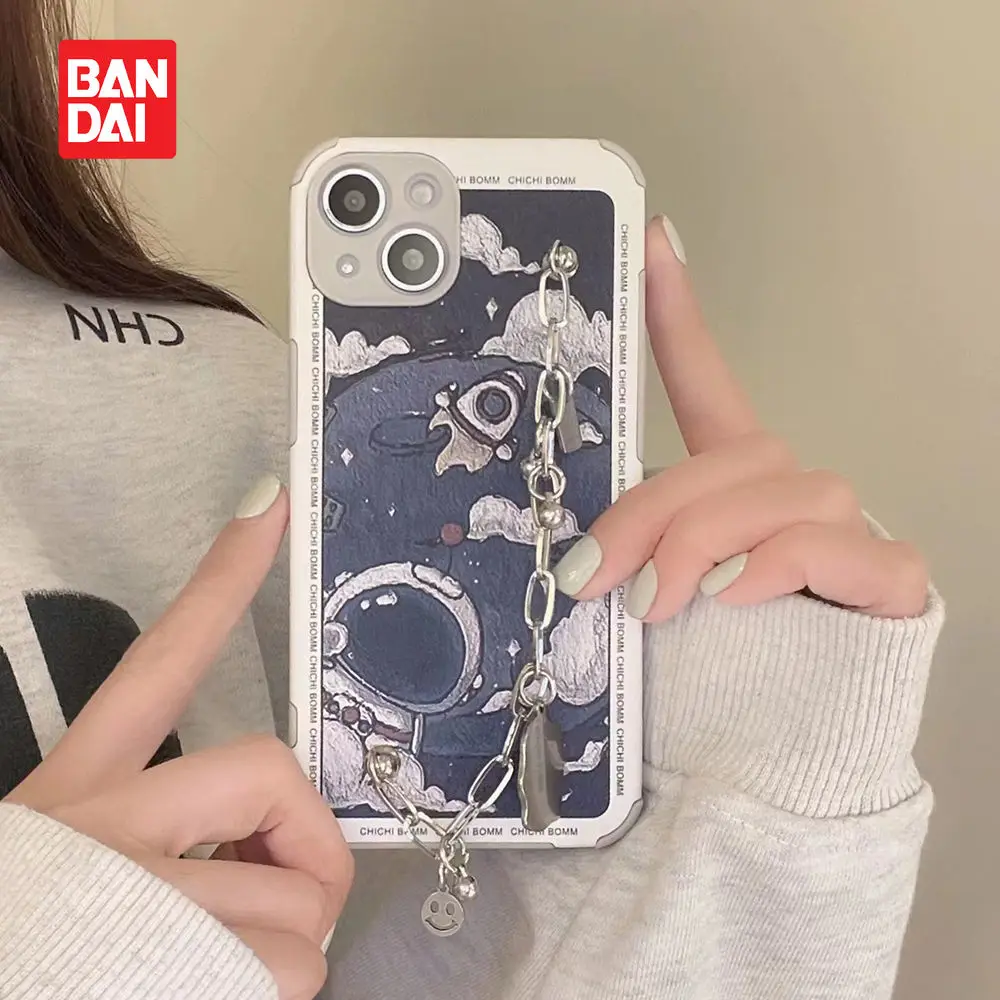 

Bandai Disney cartoon phone case for iphone11 12Pro 13Pro max space astronaut x xs xr xsmax anti-drop brand 7 8plus phone case