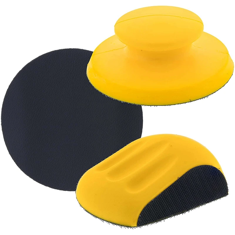 

Spot Goods Hand-Held Grinding Block Wheel Rubber Elastic Disc Polishing Disc Flocking Sandpaper Sticky Disc Hand-Polished