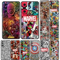 marvel comics silicone phone case for huawei p30 p40 p20 p10 lite p50 pro p smart z 2019 soft tpu back cover coque avengers logo