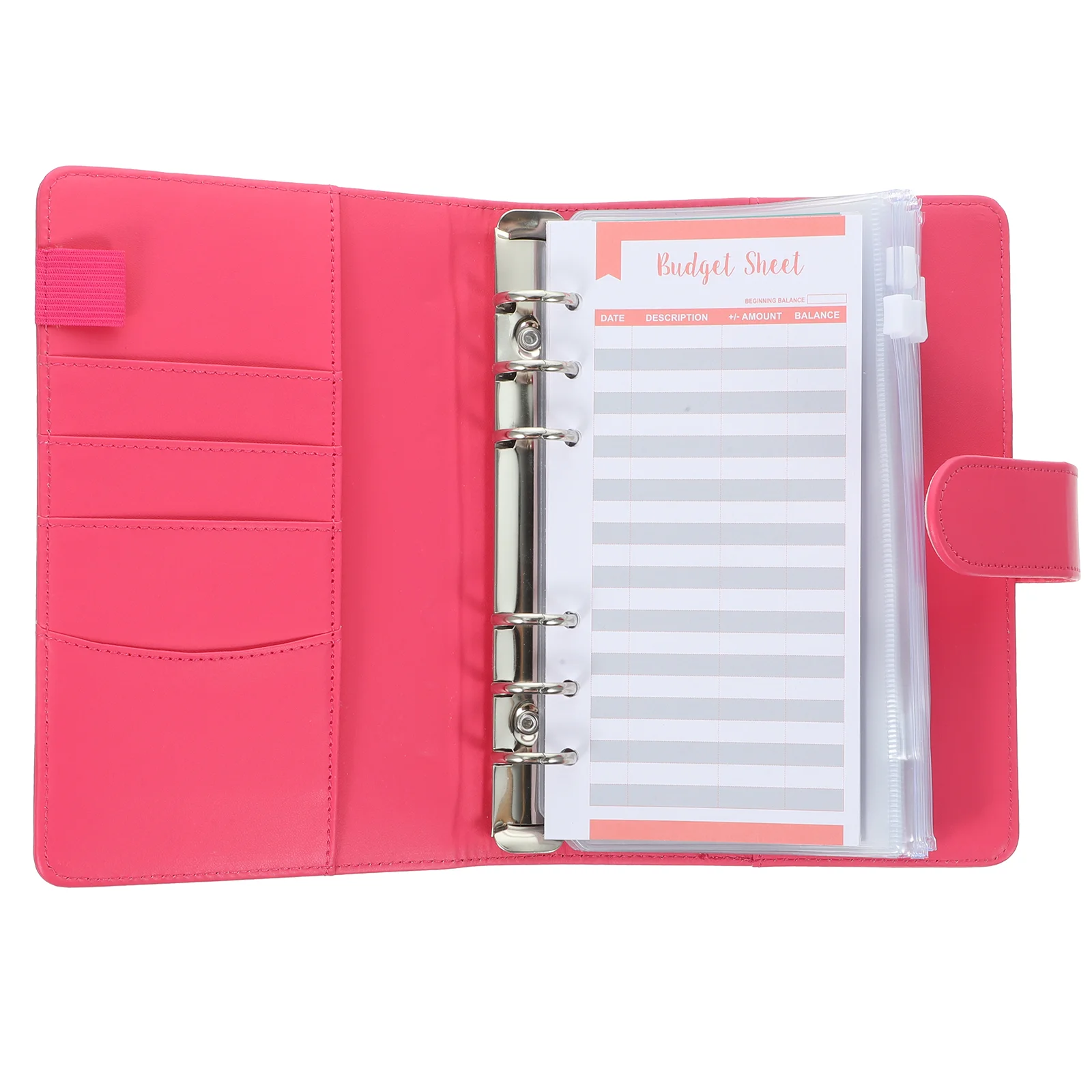 

Decorative Papers Budget Notebook Pads with Zipper Folders for School Portable Notepad