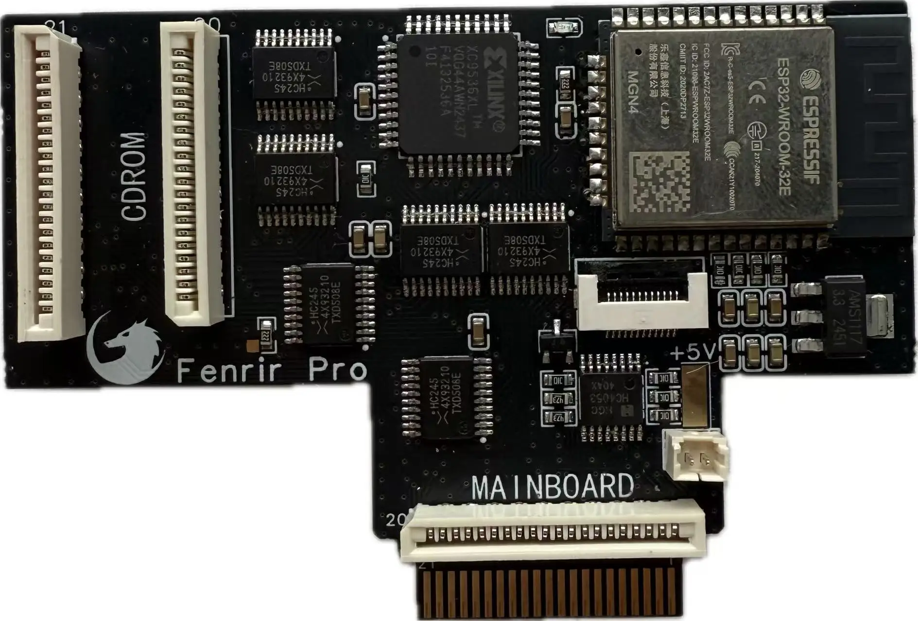 Фото Fenrir Pro Fenrir для Sega Saturn Плата Симуляции CD-привода ODE SAROO PHOEBE RHEZ Wuxi OED/CD Switcher SS MODE Модульный Чип №3