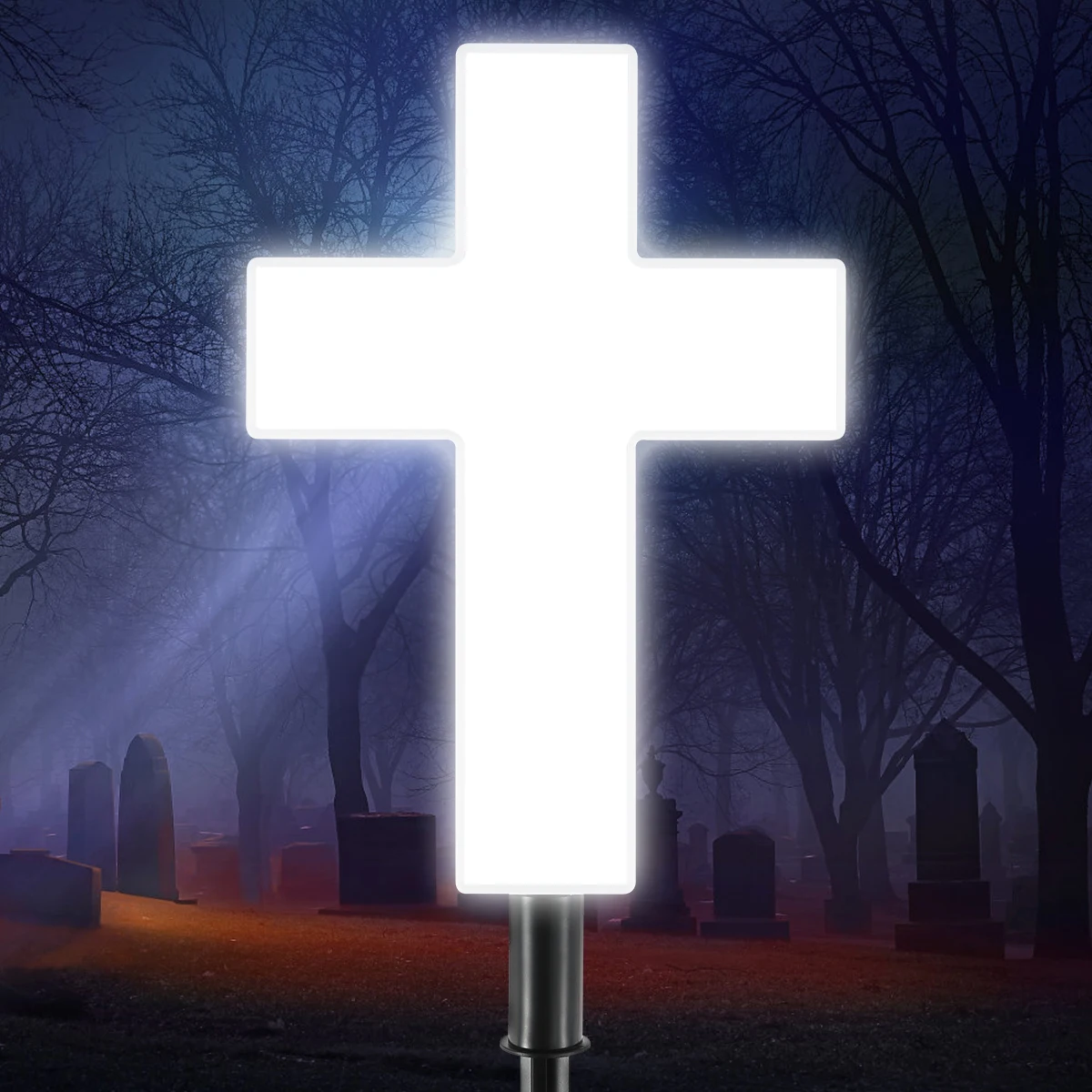 

LED Light Crucifixion of Jesus Led Night Light for Church Decor Lights Cool Gift for Christians Battery Powered Room Table Lamp