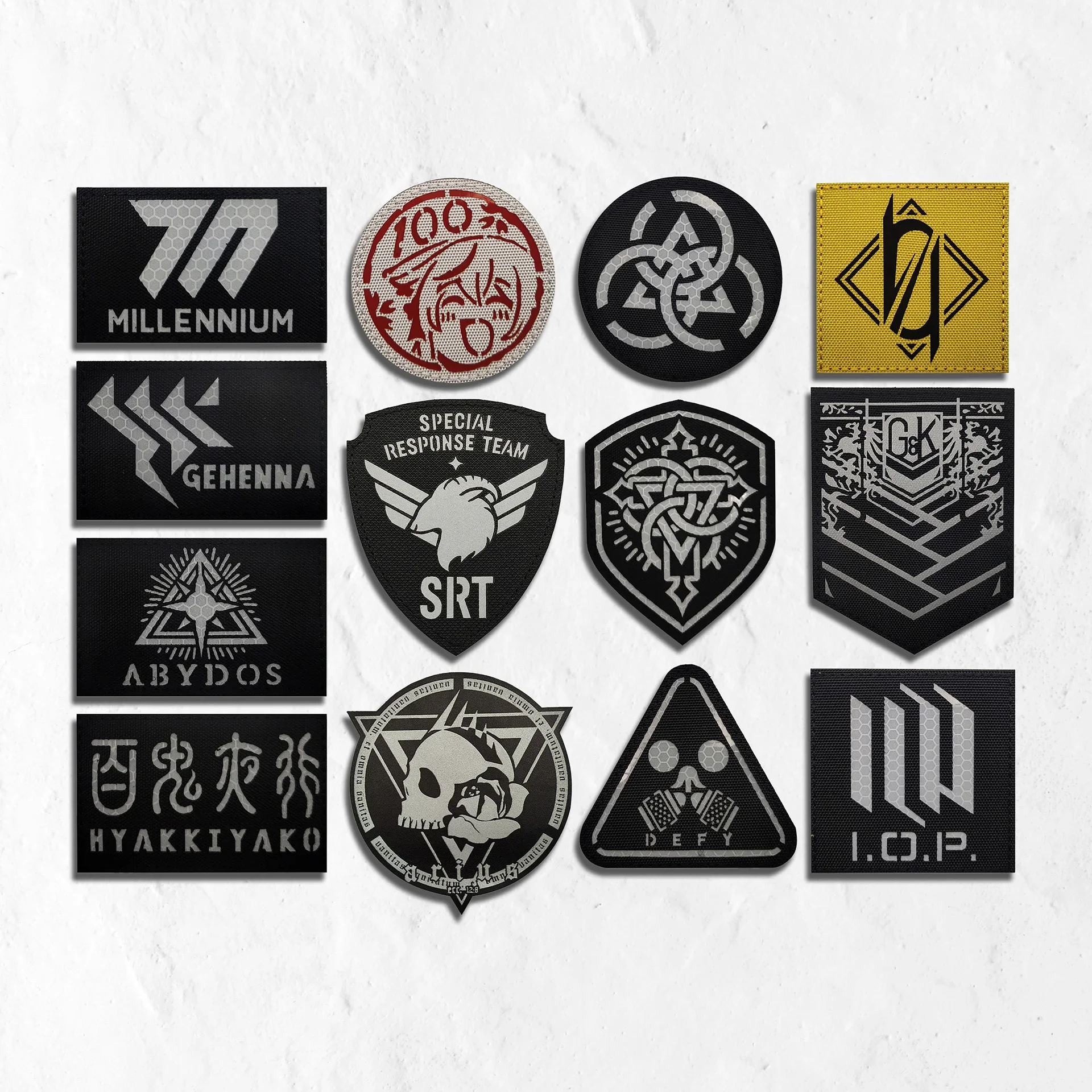 Синие архивные нашивки нейлоновая светоотражающая тактическая повязка на руку