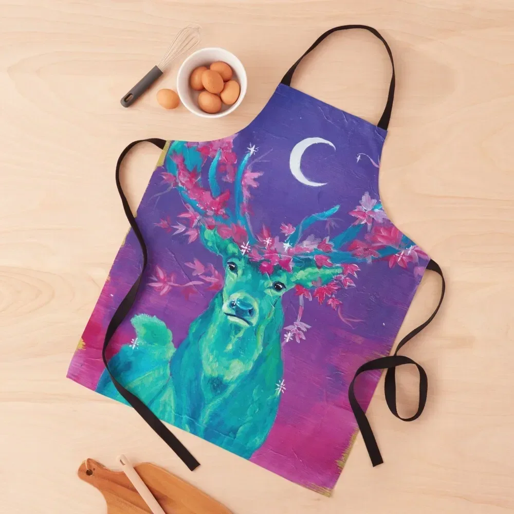 Фартук Олень Лорди женские кухонные вещи для дома и кухни товары рождественский