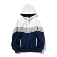 2022autumn winter new mens hooded sweatshirt hoodies clothing casual loose streetwear fashion patchwork pullover sports outwear