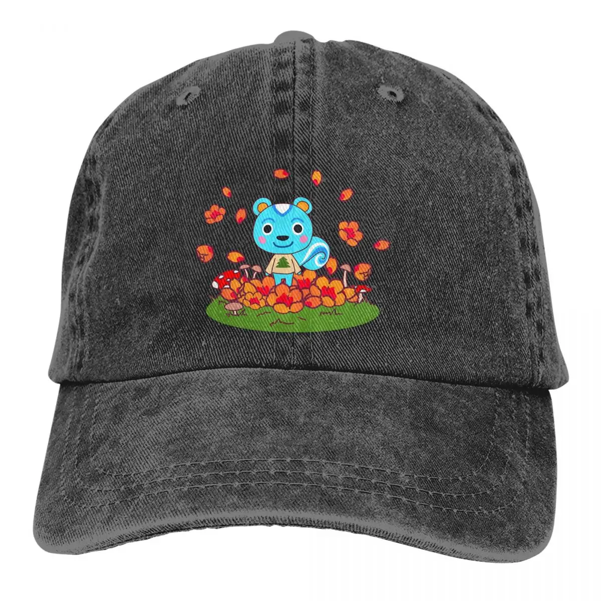 

Animal Crossing Timmy Game Multicolor Hat Peaked Men Women's Cowboy Cap Filbert Baseball Caps Personalized Visor Protect Hats