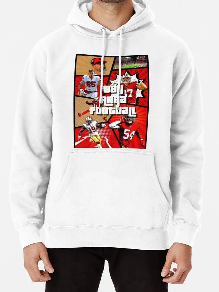 Футбольная площадь Bay 100% хлопок раньше тройная насадка Deebo Самуэль Брэндон аюк