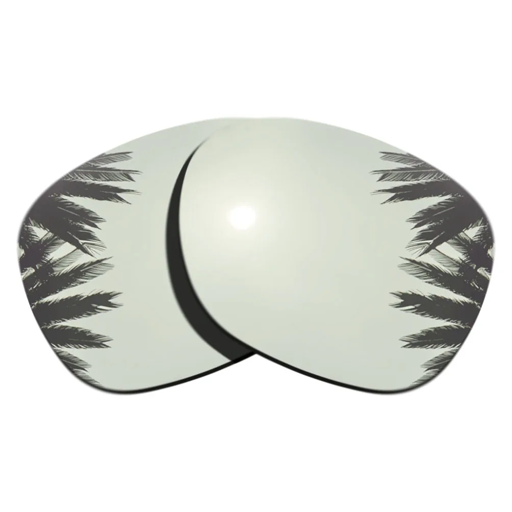 Серебристые зеркальные поляризованные сменные линзы для электрической оправы