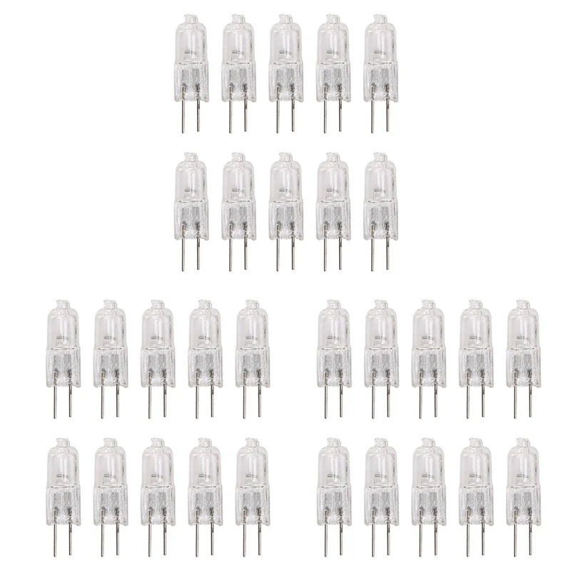 

Hot Sale 30 X G4 Halogen Light Lamp Lighting 10W Warm White
