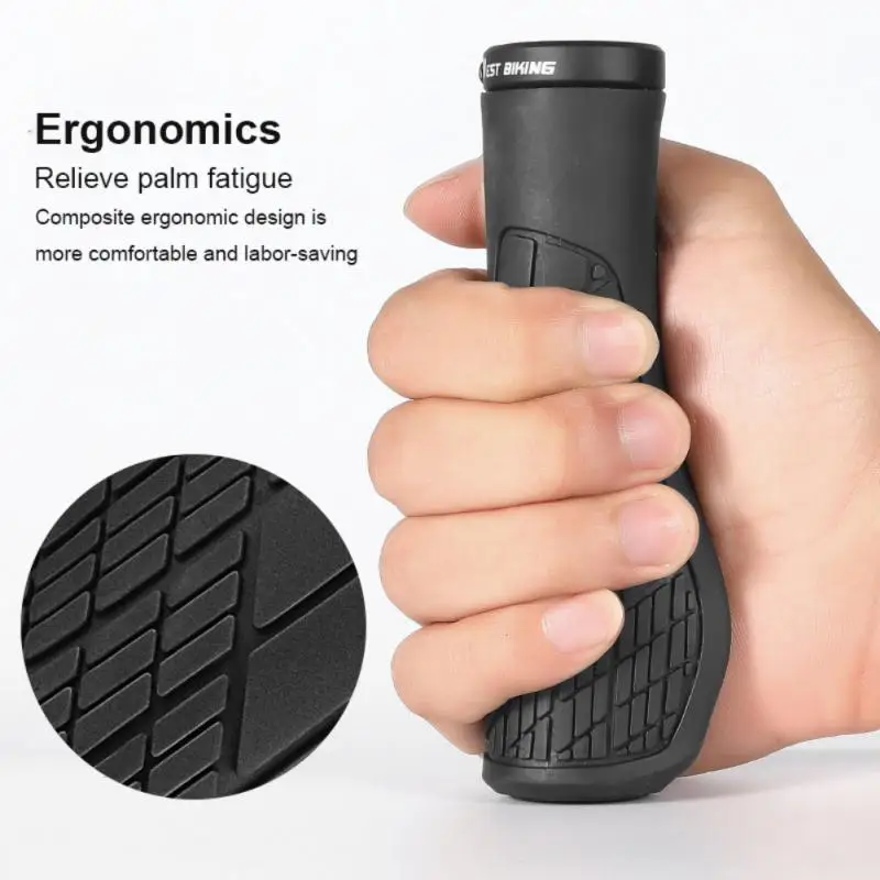 

West Biking Lightweight Bicycle Handlebar Set Non-slip Bicycle Handlebar Cycling Vice Grip Cycling Riding Bike Handlebars Grips