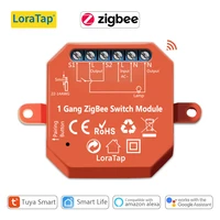 tuya smart zigbee 3 0 relay 16a diy module for light and device on off app remote control timer support google home alexa mqtt