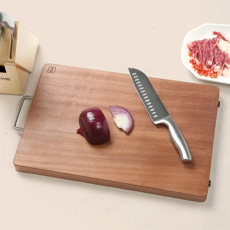 Деревянная разделочная доска Youpin Huohou кухонная Толстая инструмент для овощей и