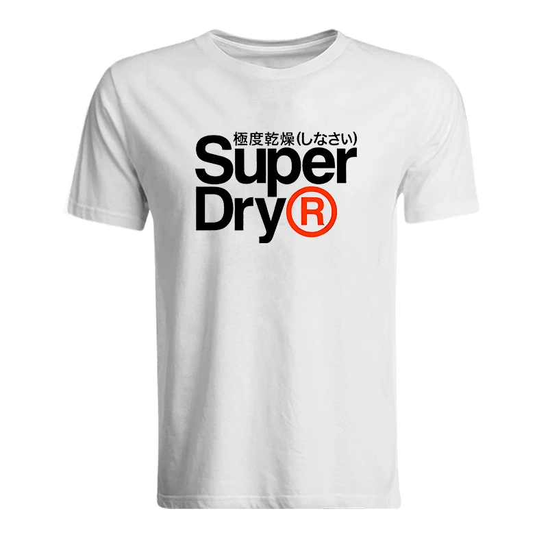 

Superdry 2023 New Casual 3D Summer Dress Men's Round Neck T-shirt Printed Men's Sports Comfort Short Sleeve 8