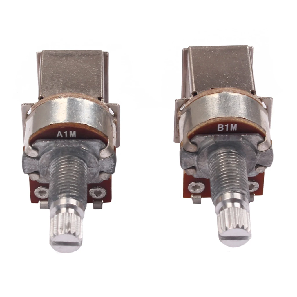 

A1M B1M нажимной вал 18 мм потенциометр для гитарного горшка для тонального переключателя