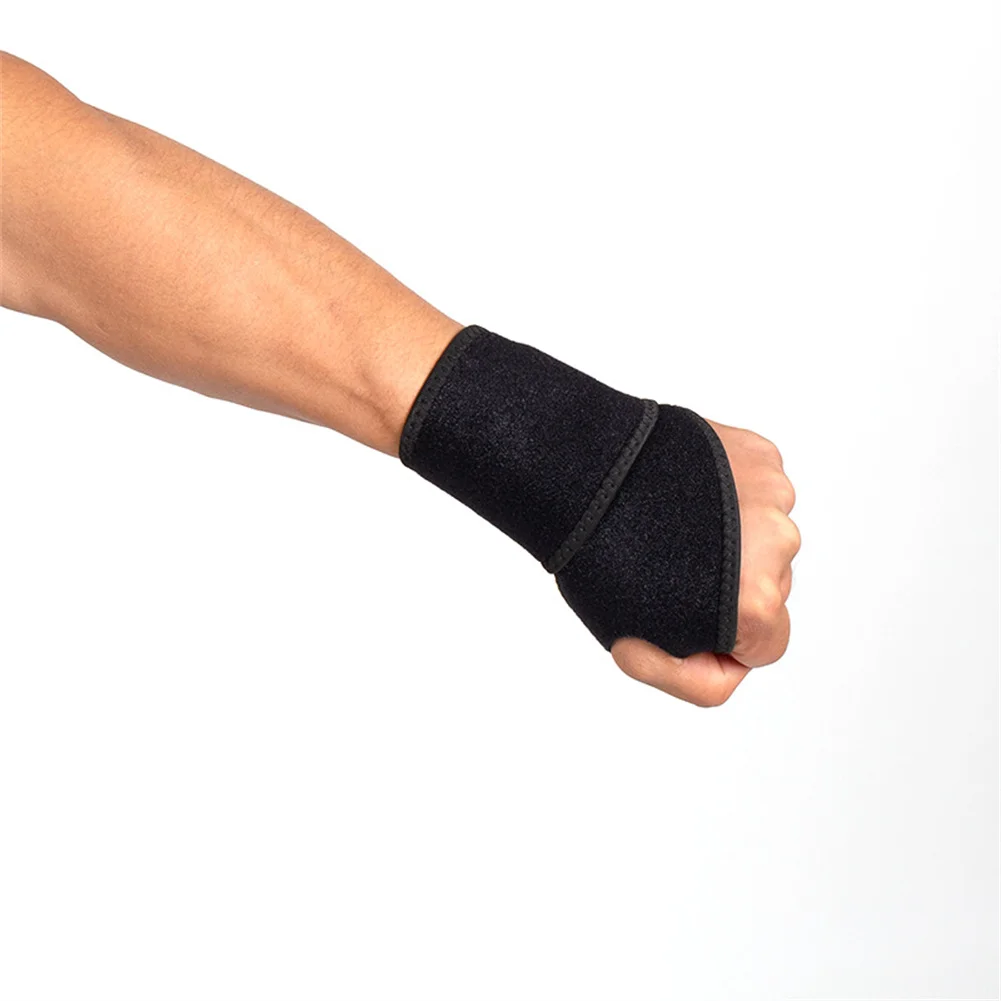 

Soft Wrist Guard Breathable Sports Fixed Wrist Band Compression Wraps Tendonitis Pain Relief Tennis Volleyball Wrist