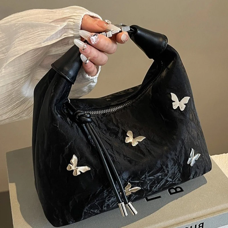Женская маленькая сумка с бабочкой женская корейская ниша высококачественная