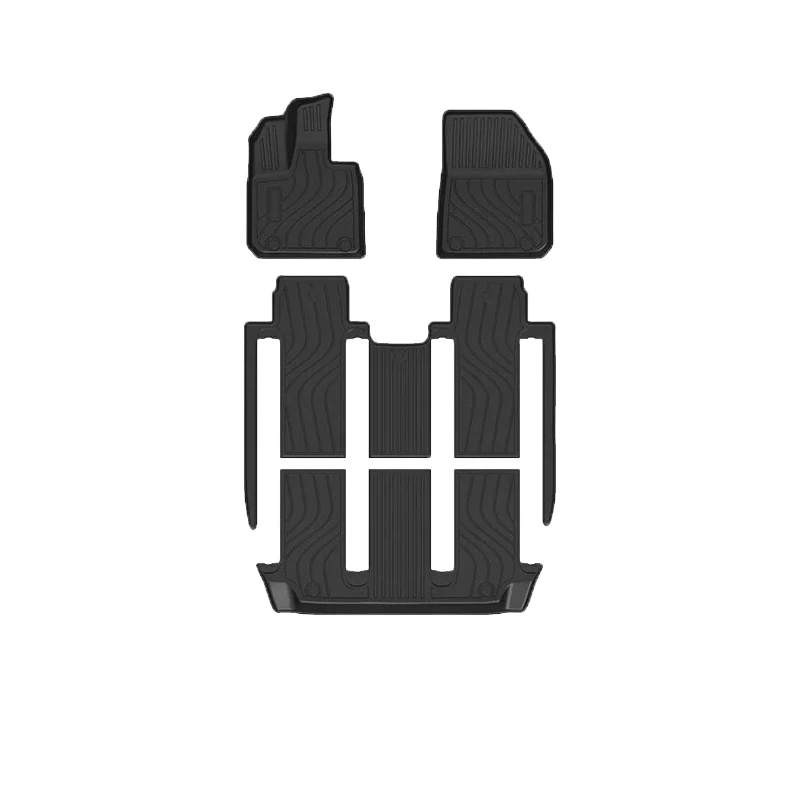 

Автомобильные аксессуары для Lynk Co 900 2025 2026 2027 6-местный авто материал TPE напольный коврик против царапин грязевой ковер с левым рулем полный коврик