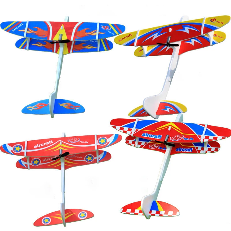 Новинка электрический ручной планер SU27 для бросания самолет из пенопласта со
