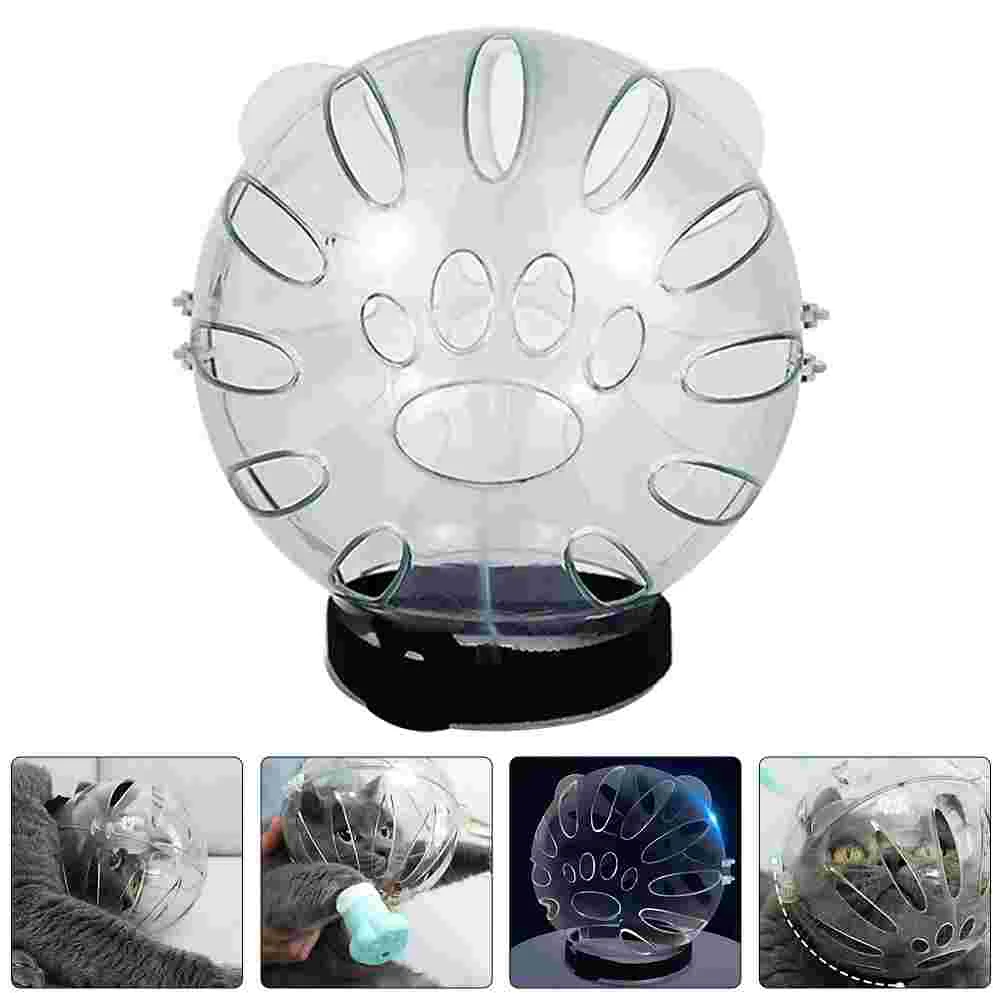 

Pet Space Hood Cat Grooming Dog Surgery Recovery Collar Small Dogs Stop Licking Clear The Cats