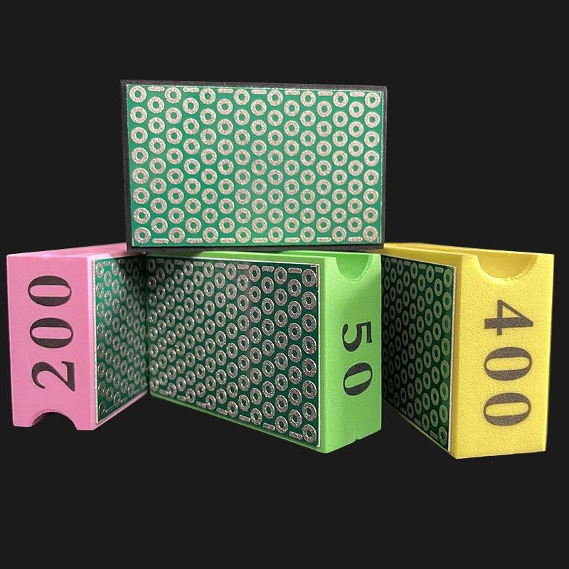 

Алмазные шлифовальные колодки, ручная полировка, размер 96X60 мм, абразивный шлифовальный блок для плитки, стекла, камня, мрамора, керамики, шлифовальный диск