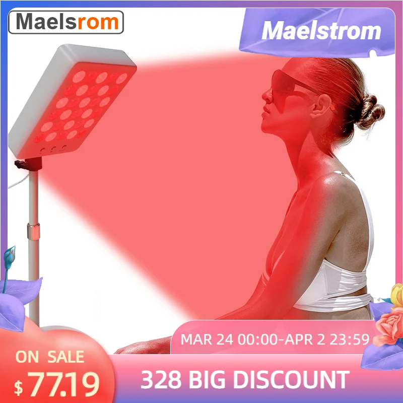 

30 светодиодов 660 нм 850 нм устройство для терапии крассветильник светом ближняя инфракрасная световая панель для облегчения боли быстрое восстановление кожи