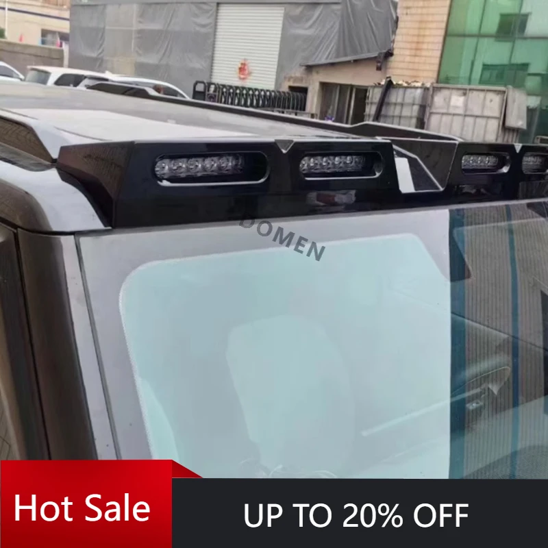 Фото Светодиодный фонарь на крышу DOMEN для Chery iCar 03 / Jaecoo J6, в стиле Defender, автозапчасти, аксессуары для авто 2026 №1