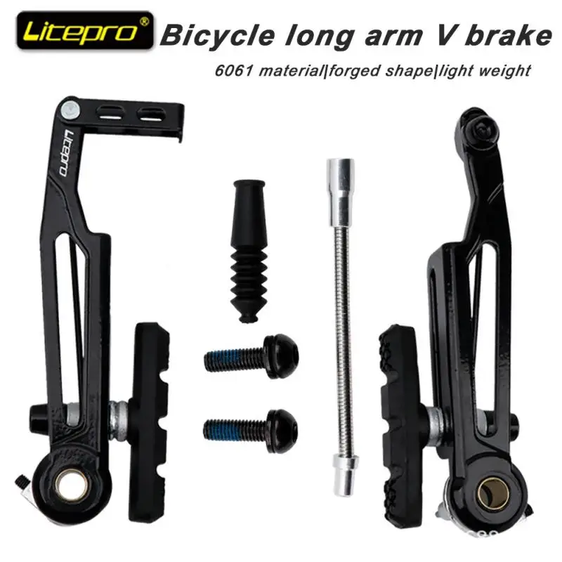 

Цельнокроеные кованые тормозные колодки для горного велосипеда, высокопрочные тормозные колодки для горного велосипеда, складные велосипедные аксессуары, запчасти для верховой езды