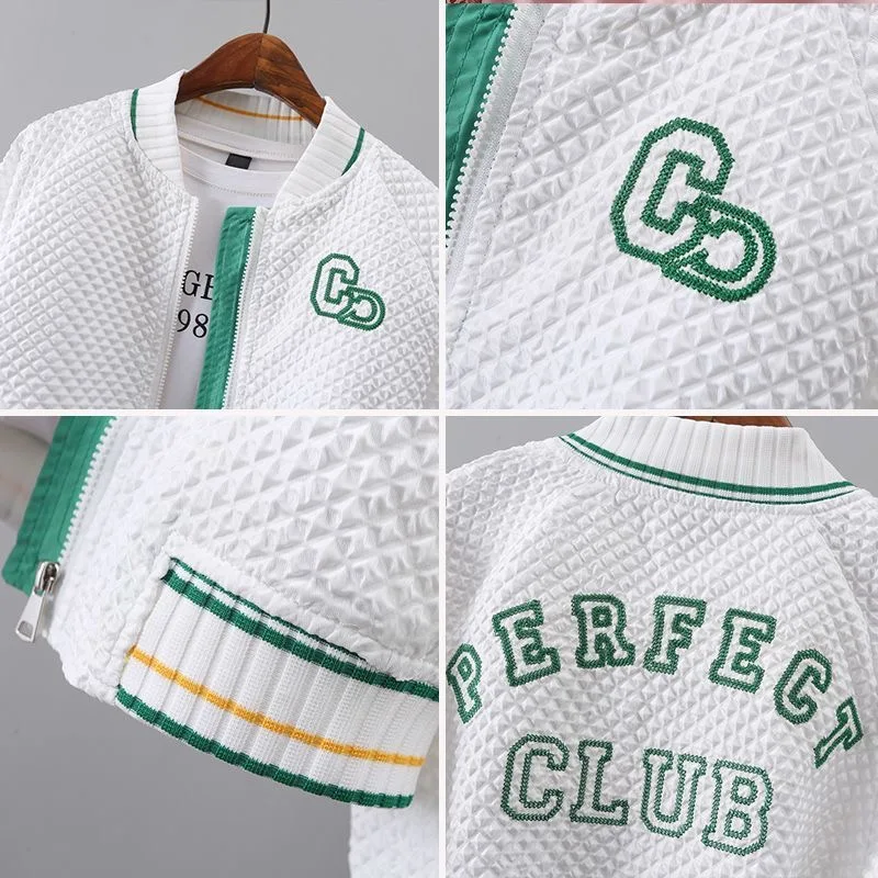 2023 new Women Golf Jackets Korean Fashion Spring Autumn Golf Clothing Ladies loose retro comfortable Men Women Golf wear Coats