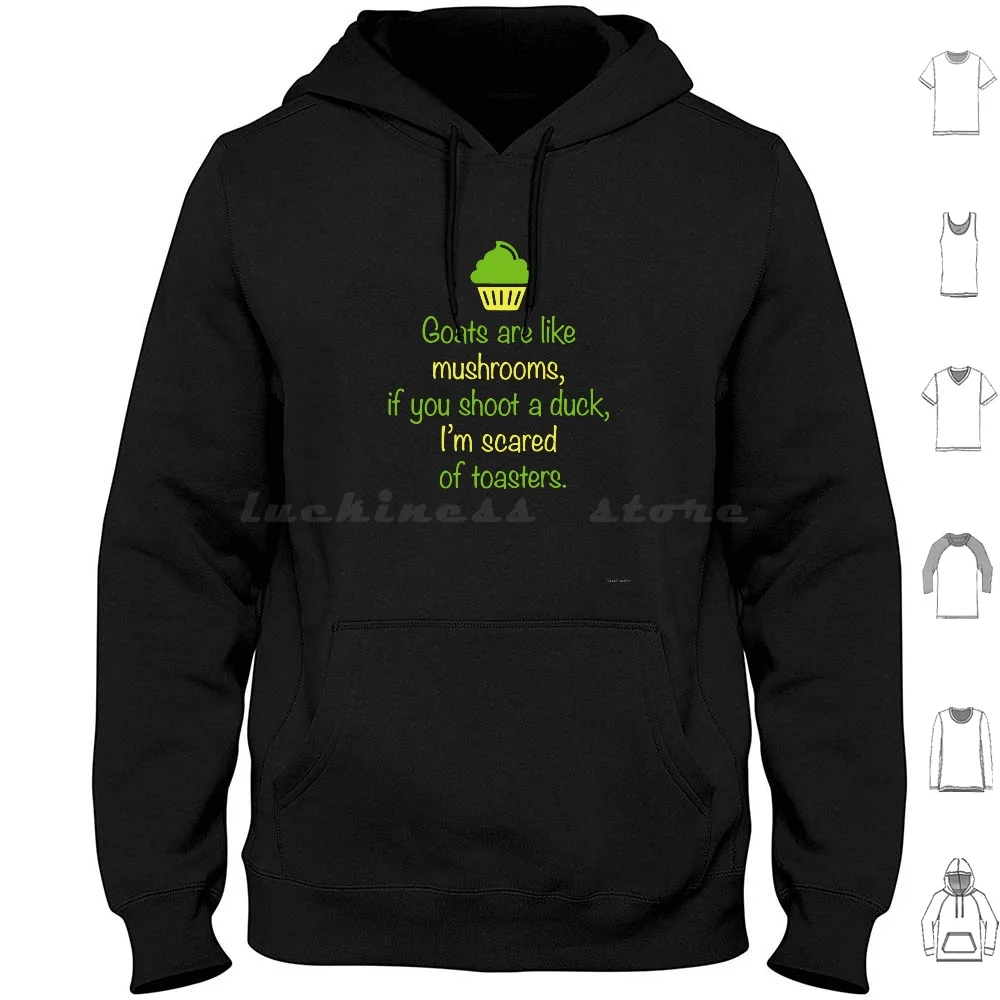 

Random Inspirational Quote Of The Day Hoodie cotton Long Sleeve Strange Inspirational Quote Motto Emo Goth Weird Amazeballs