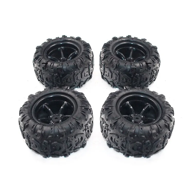 

4PCS PX 9300-21 Rubber Tire RC Racing Car Tires 9300&9302 1/18 Scale on Road Wheel Rim Fit for RC