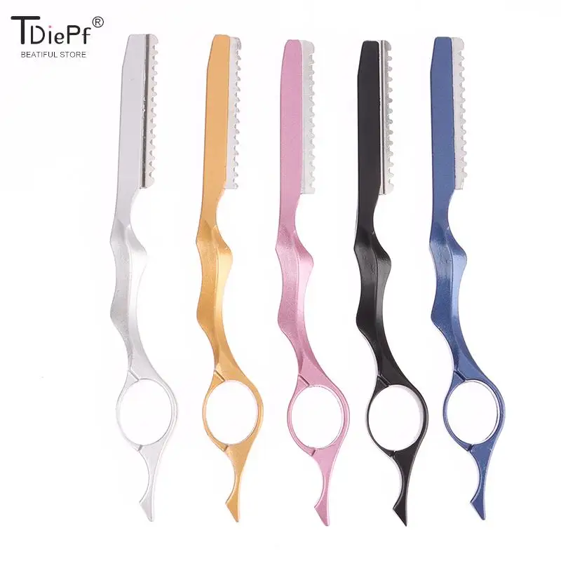 

Professional 2 In 1 Hair Scissors Hair Cutting Barber Razor Haircut Thinning Shears Styling Tools Hairdressing Scissor Barbearia