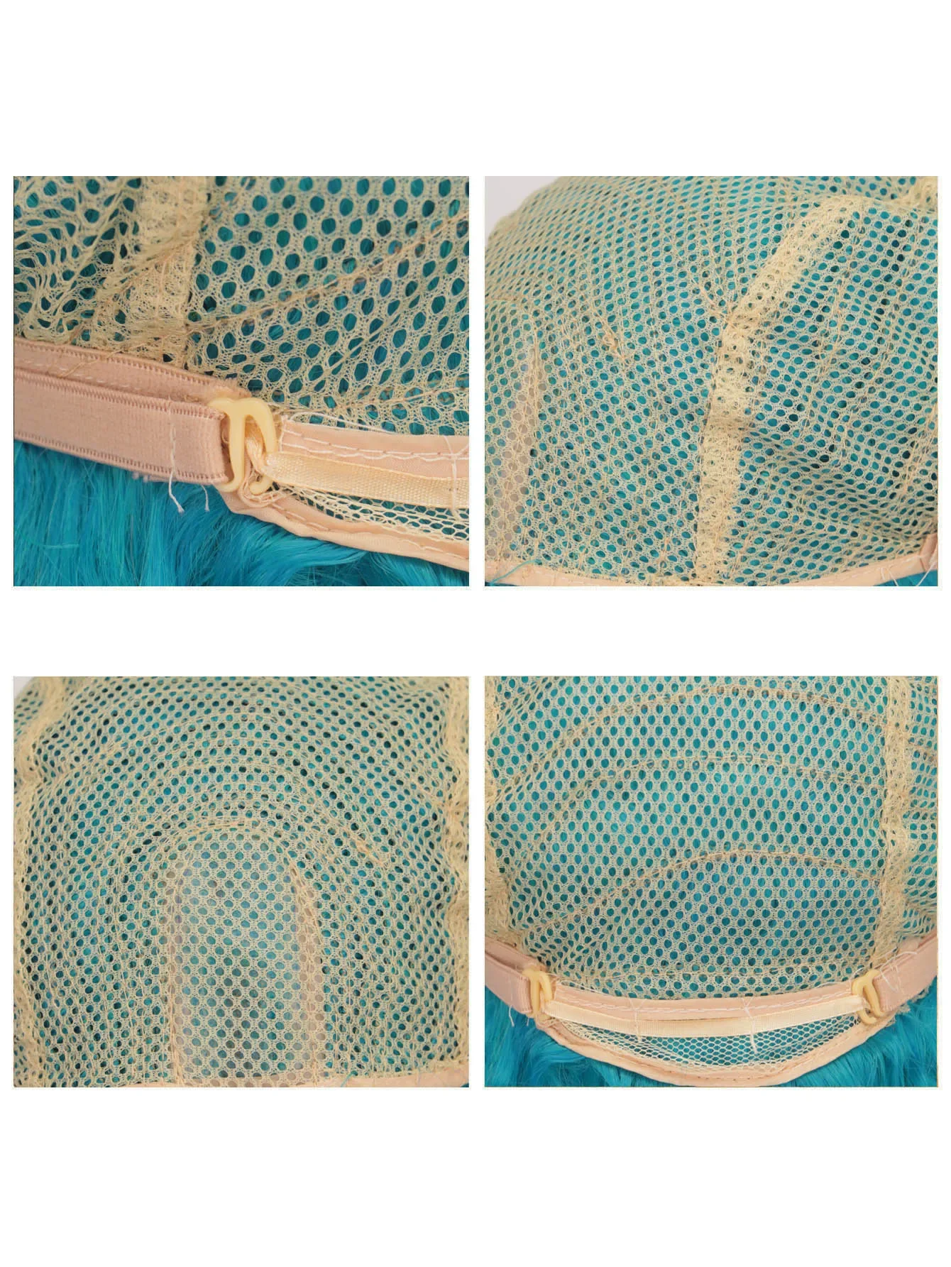 Парик для маскарада и косплея из аниме челюсти с зажимом в виде капли воды