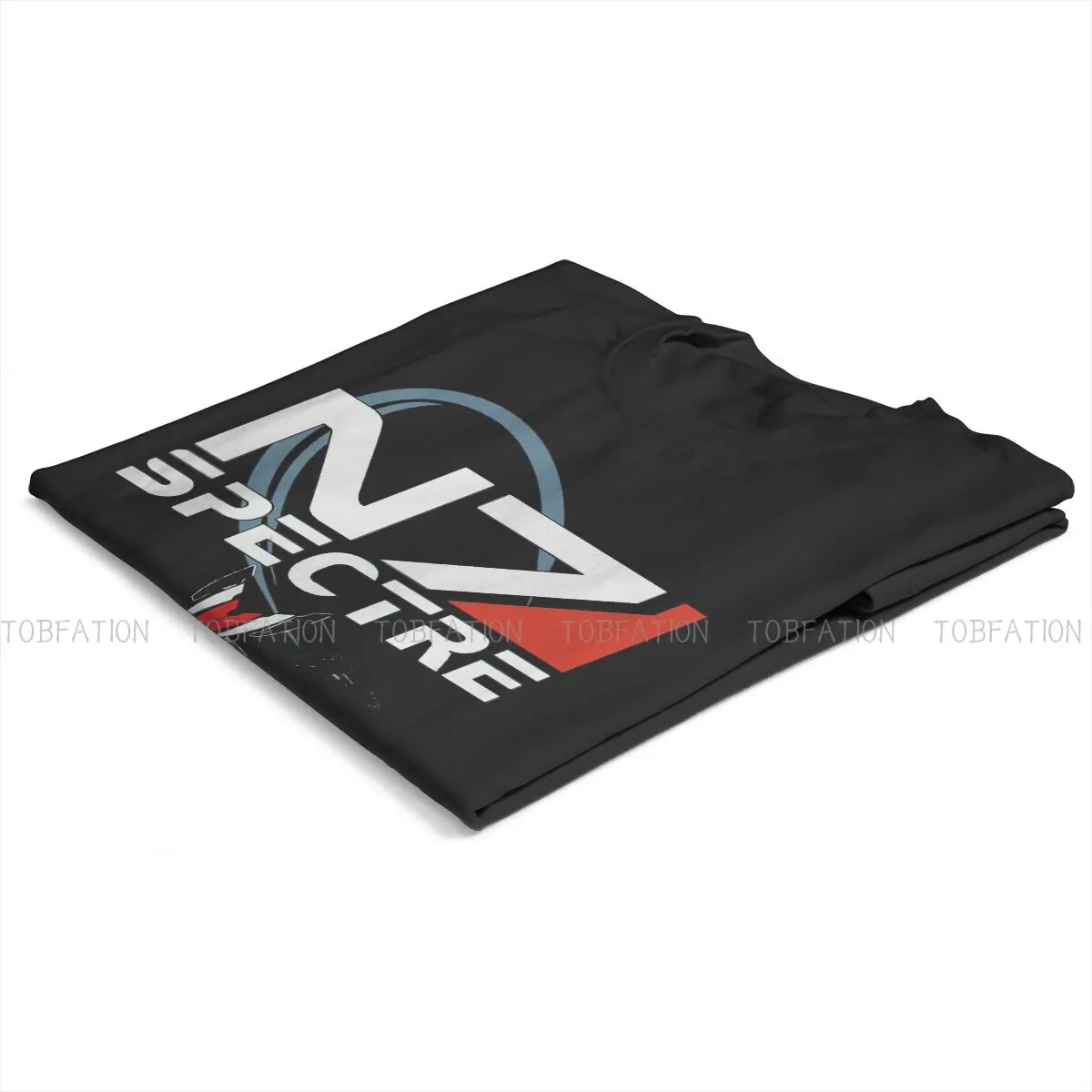 Mass Effect Game N7 Spectre футболка Harajuku Punk полиэстер мужская с круглым вырезом одежда